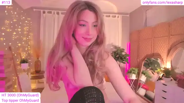Alexasharp – [Myfreecams] Lush Pretty Cam Model Dream Girl – 2025-08-26 21:55:00